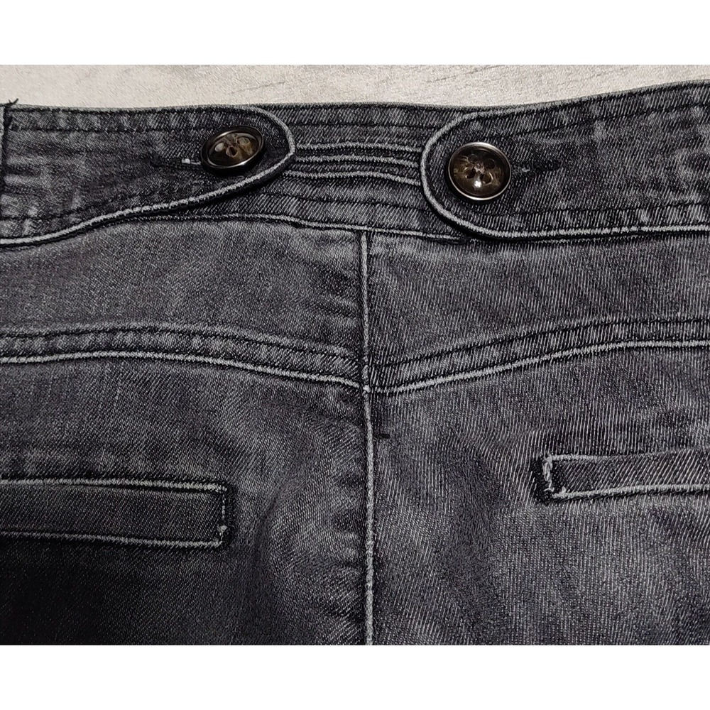 DAUGHTERS OF THE LIBERATION Women Size 32X31 Charcoal Denim Jeans READ - Picture 14 of 16